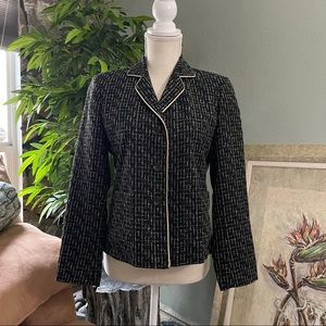 Emma James black & tan business jacket